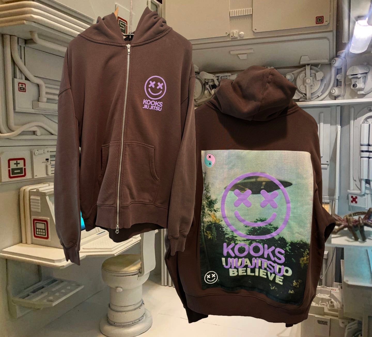 KOOKS Jiu Jitsu “I Want to Believe” Zip Up